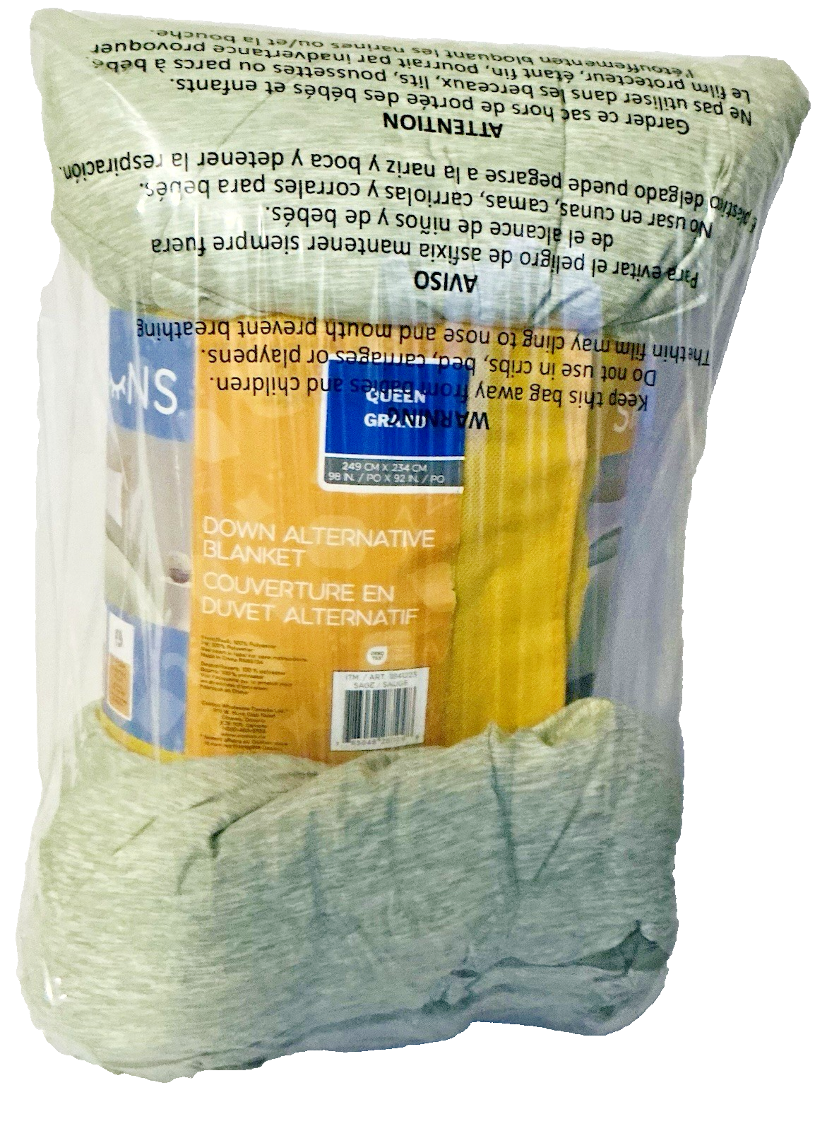 Simmons Down Alternative Blanket Queen Green