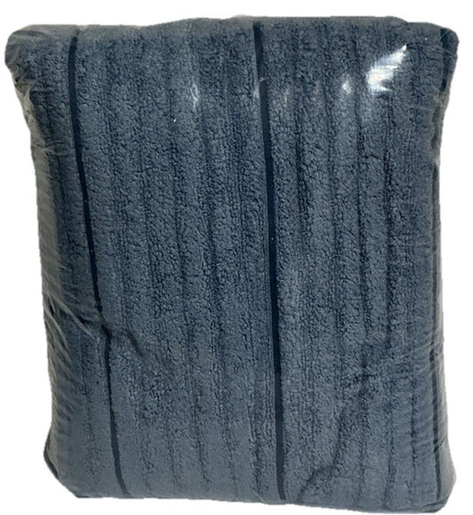 3-Pack WelHome Bath Towels - Blue