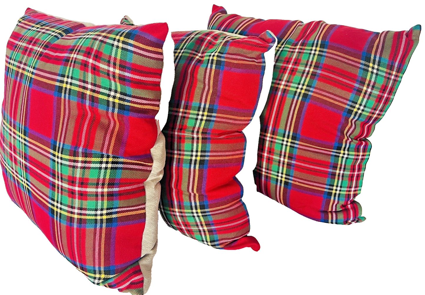 Studio Chic Home Throw Pillows Avery Light Beige 18"x18" - 3PCS