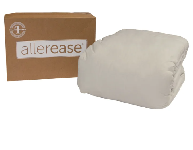 AllerEase 100% Organically Grown Cotton Top Waterproof Mattress Pad King Size...