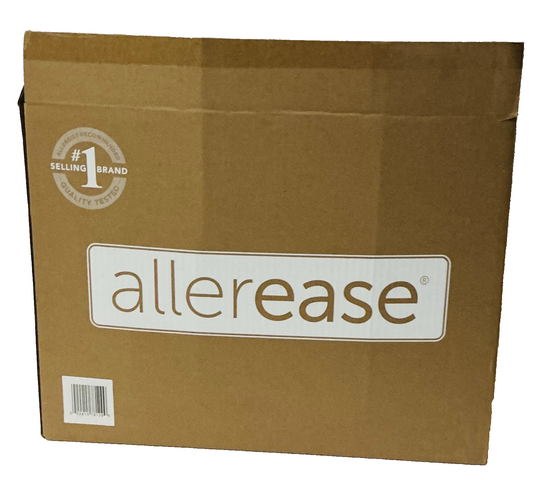 AllerEase 100% Organically Grown Cotton Top Waterproof Mattress Pad King Size...