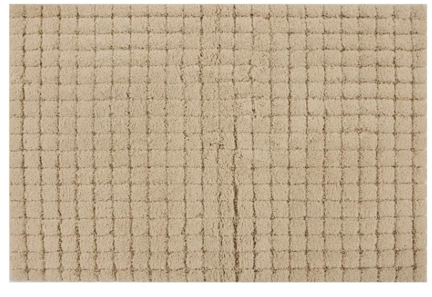 Mineral Spring Soft Grid Bath Rug