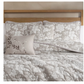 West Park Margueritte 5-piece Quilt Set, QUEEN SIZE - Floral BEIGE/TAUPE