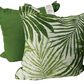 Brentwood Indoor /Outdoor Decorative Pillow Jacquard leaf