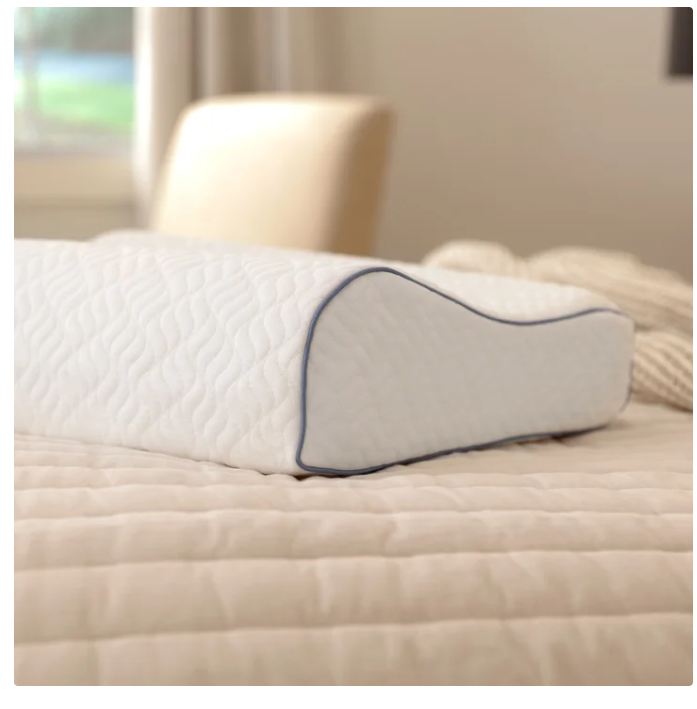 Serenity by Tempur-Pedic Contour Memory Foam Pillow 20 x 15 in