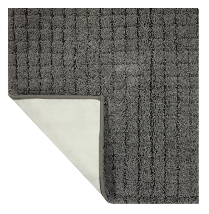 Mineral Spring Soft Grid Bath Rug