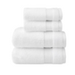 Purely Organic Cream 4-Piece Hygrocotton Towel Set Hand 16x30in Washcloths 13x1…