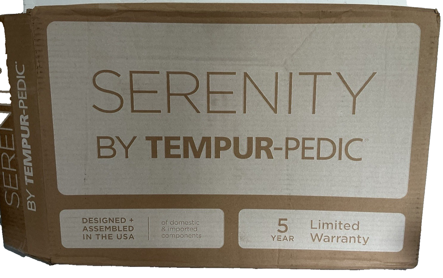 Serenity by Tempur-Pedic Contour Memory Foam Pillow 20 x 15 in