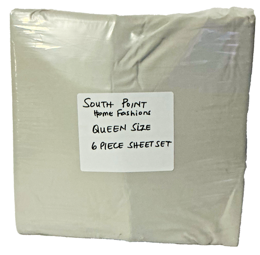 South Point Home Fashions Microfiber 6-piece Queen Sheet Set