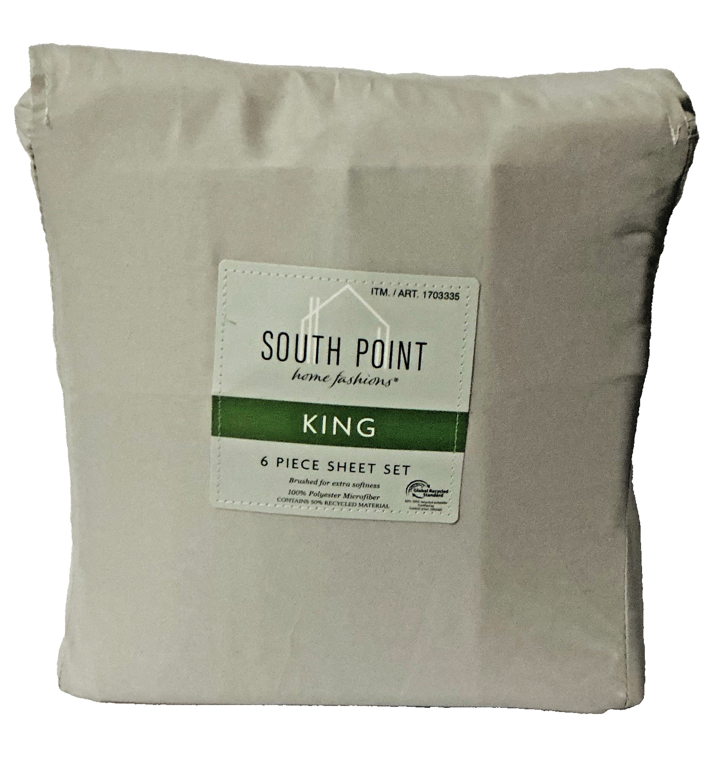 South Point Home Fashions 6 Piece Sheet Set -King Size