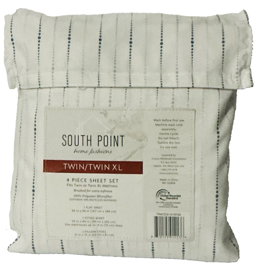 South Point Home 4-pc Microfiber Sheet Set, Twin/Twin XL- PO