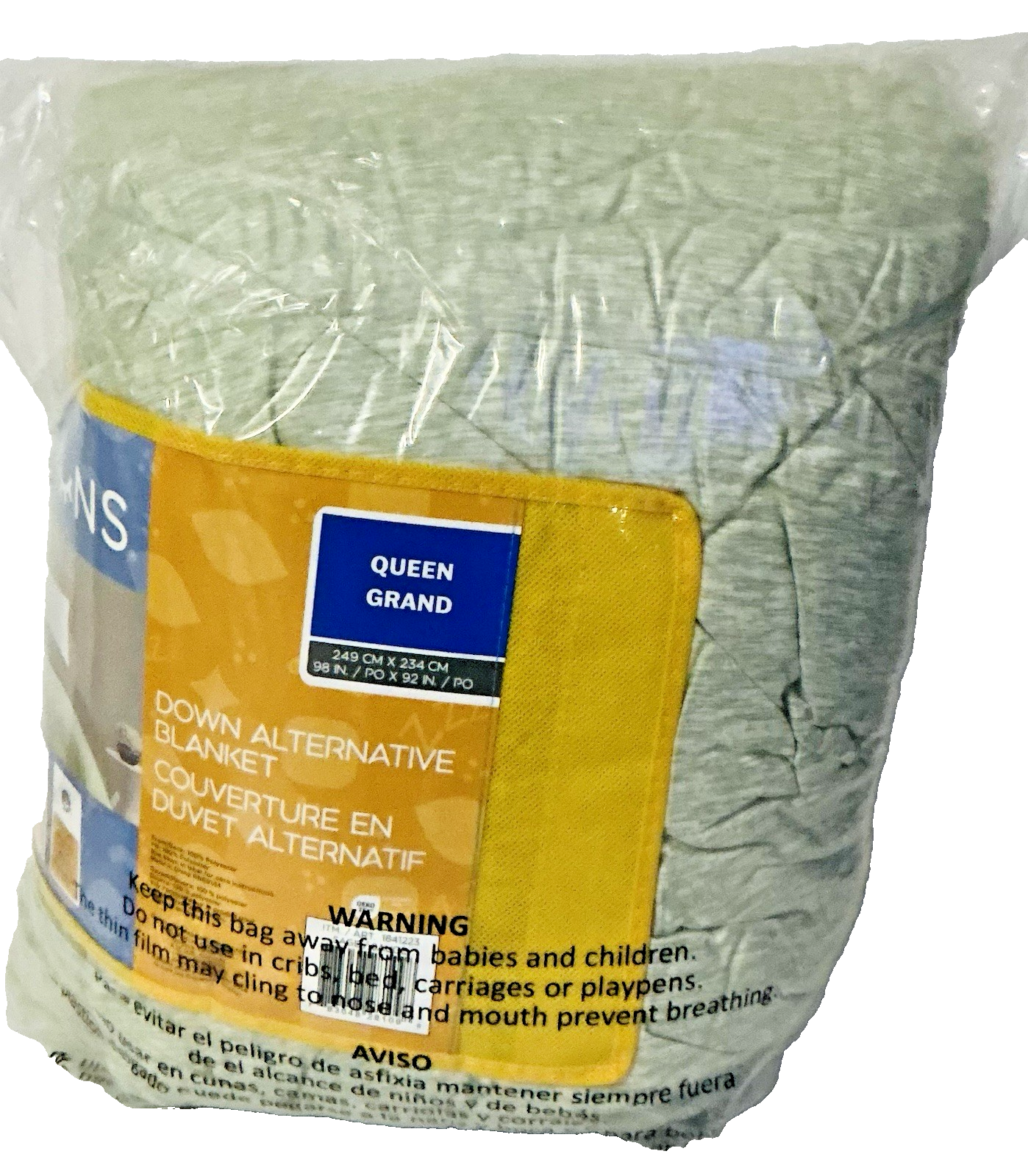 Simmons Down Alternative Blanket Queen Green