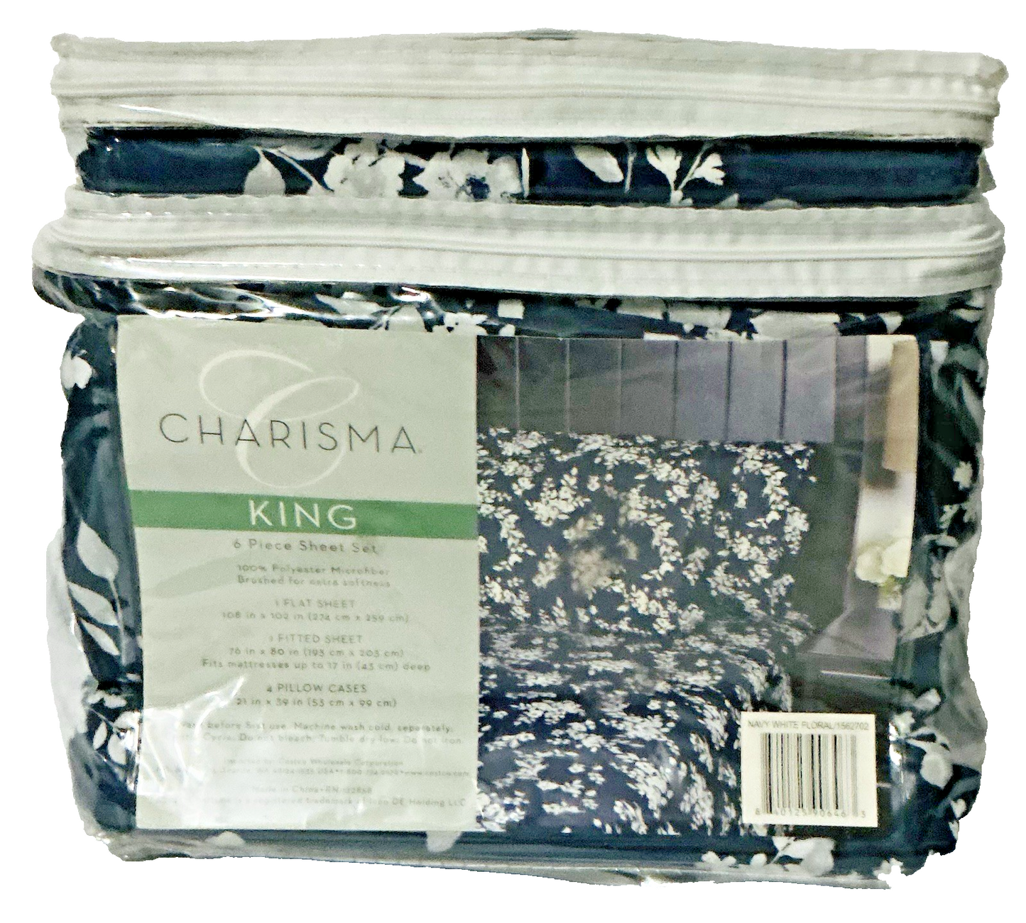 CHARISMA QUEEN 5 PIECE SHEET SET MICROFIBER HAYDEN PAISLEY