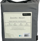 Jennifer Adams DUVET COVER SET 3-PIECE QUEEN / FULL DUVET COVER SET GRAY
