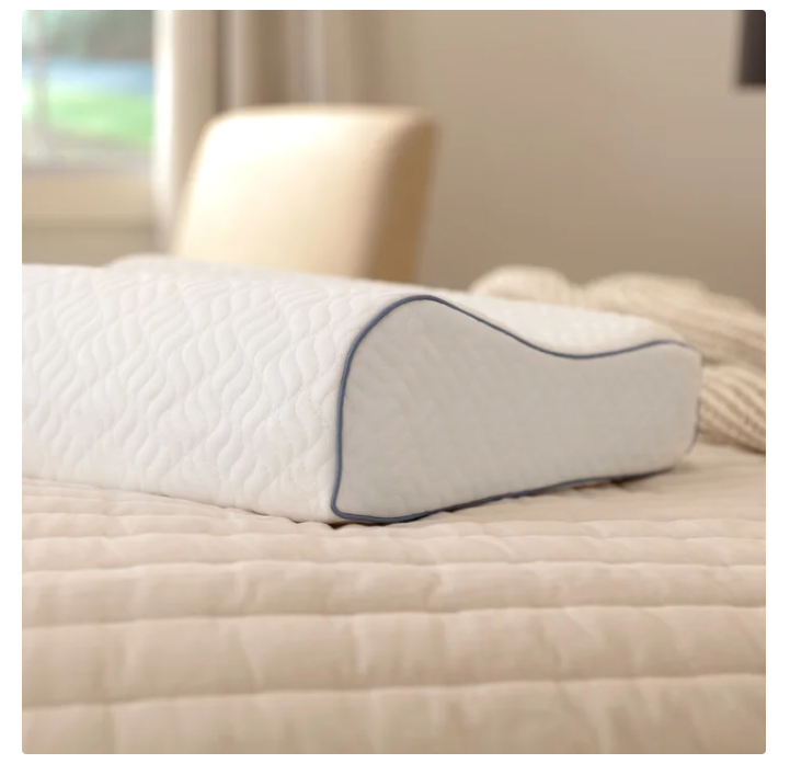 Serenity by Tempur-Pedic Contour Memory Foam Pillow 20 x 15 in