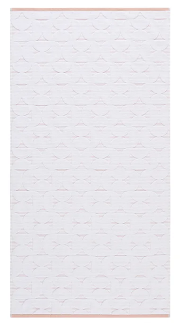 Abstract Circles Bath Towel, 2-pack Rose -new