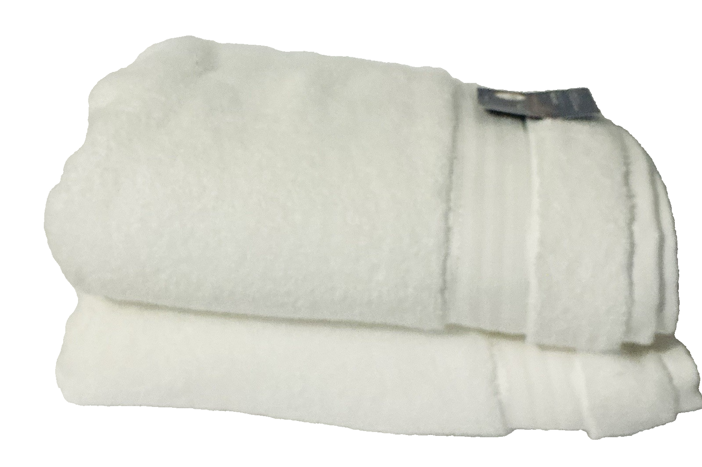 Purely Indulgent 100% Egyptian Cotton Towel Set White 2 Pcs 30in x 58 in
