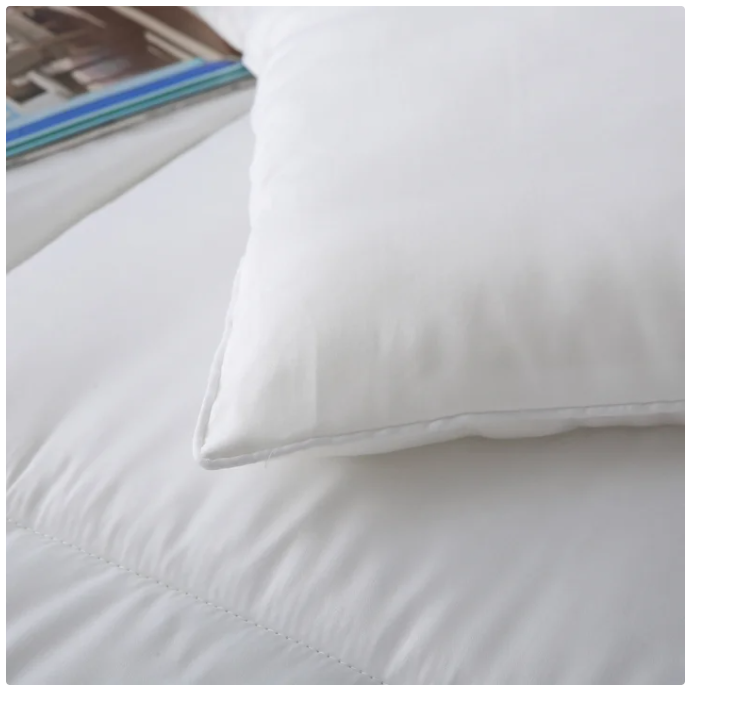 300 Thread Count 100% Viscose from Bamboo White Comforter-King