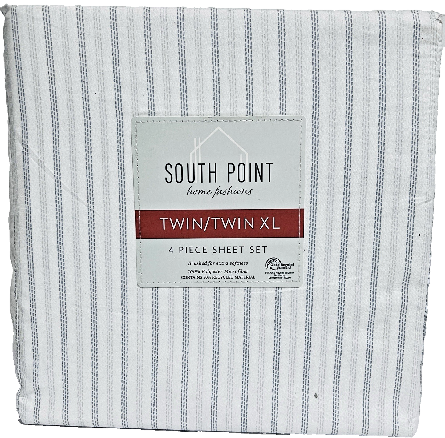 4-Piece Printed Sheet Set - Full/Twin| 17"" Extra Deep | Cool, Crisp, Breathable