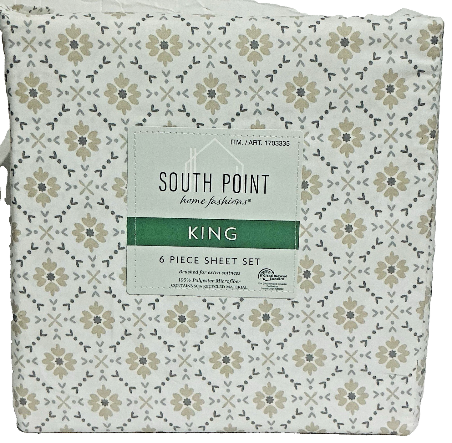South Point Home Fashions 6 Piece Sheet Set King Size