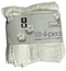 Purely Indulgent 4-piece Cotton Hand Towel and Washcloth Set in White